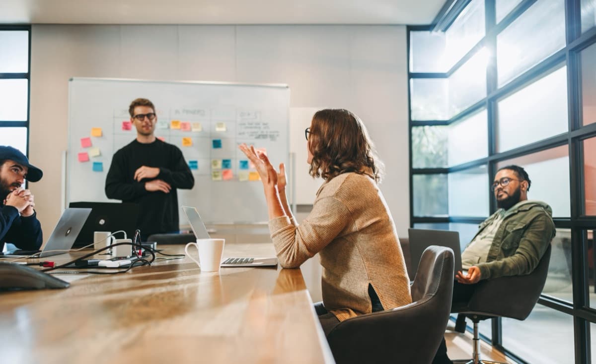 Government team collaborating